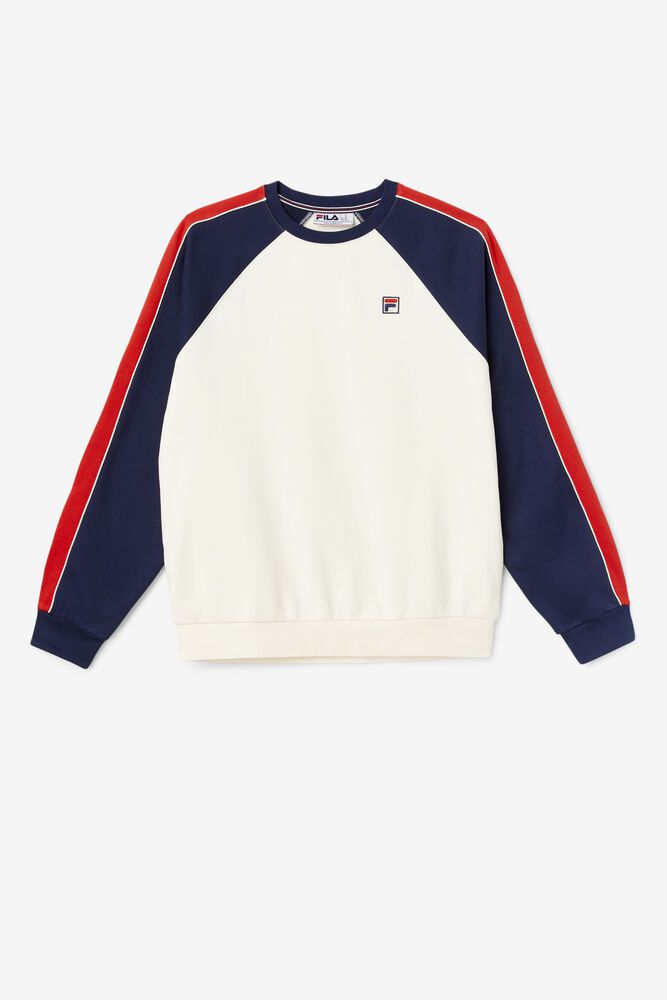 Fila Mikina Panske Nestor Crew Biele - HRKLZ0387